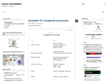 Tablet Screenshot of carlaboserman.net